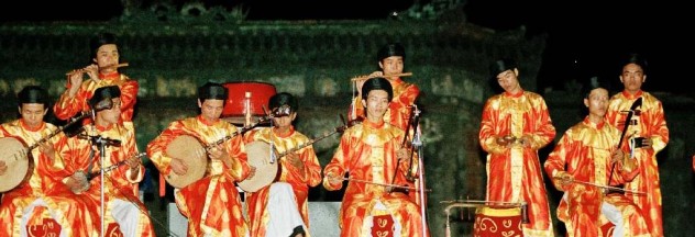 Photo by http://www.roughguidevietnam.com/vietnam-world-heritages/oral-and-intangible-cultural-heritage-of-humanity/10-oral-and-intangible-cultural-heritage-of-humanity/12-royal-refined-music-of-hue.html